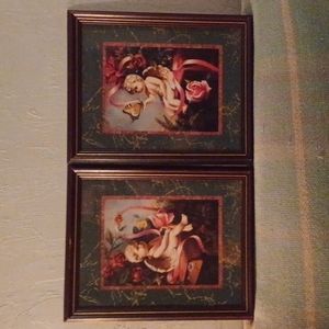 Fine art, two cherubs/angels prints, nice soft detail, luxurious quality